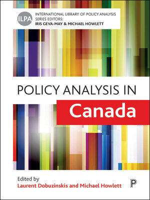 cover image of Policy Analysis in Canada